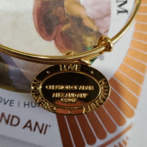 Alex and Ani Creation of Adam religious bracelet - Picture 5 of 6